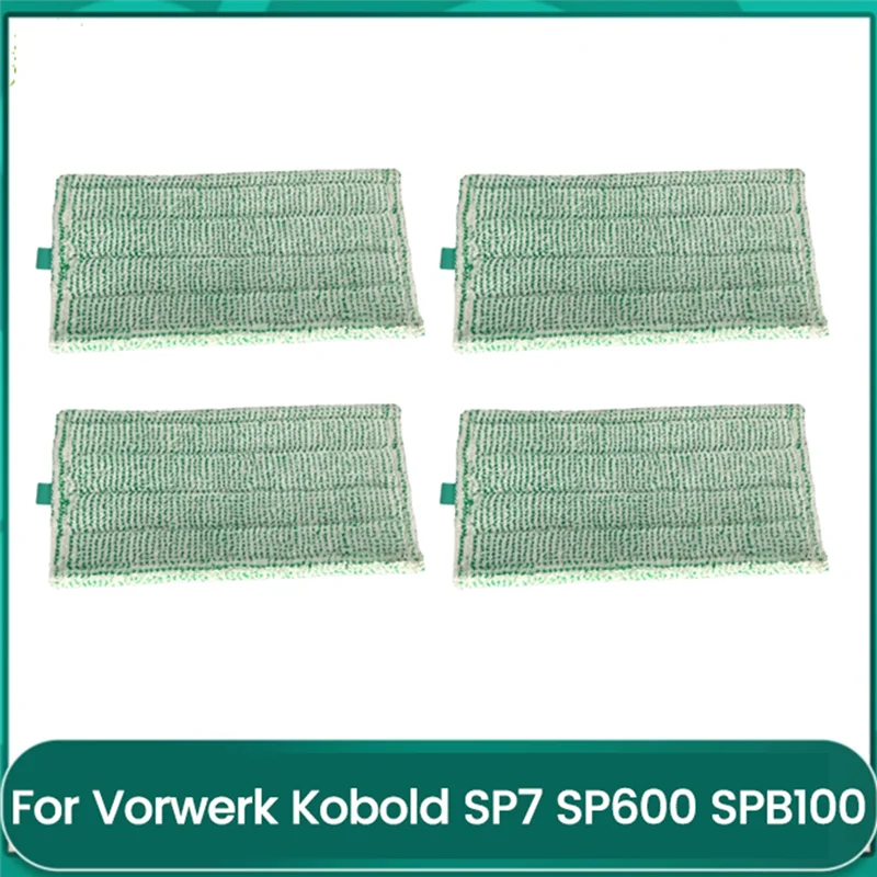 Cloth Pad Reusable - A21F-4PCS Mop Pads voor Forvorwerk Kobold