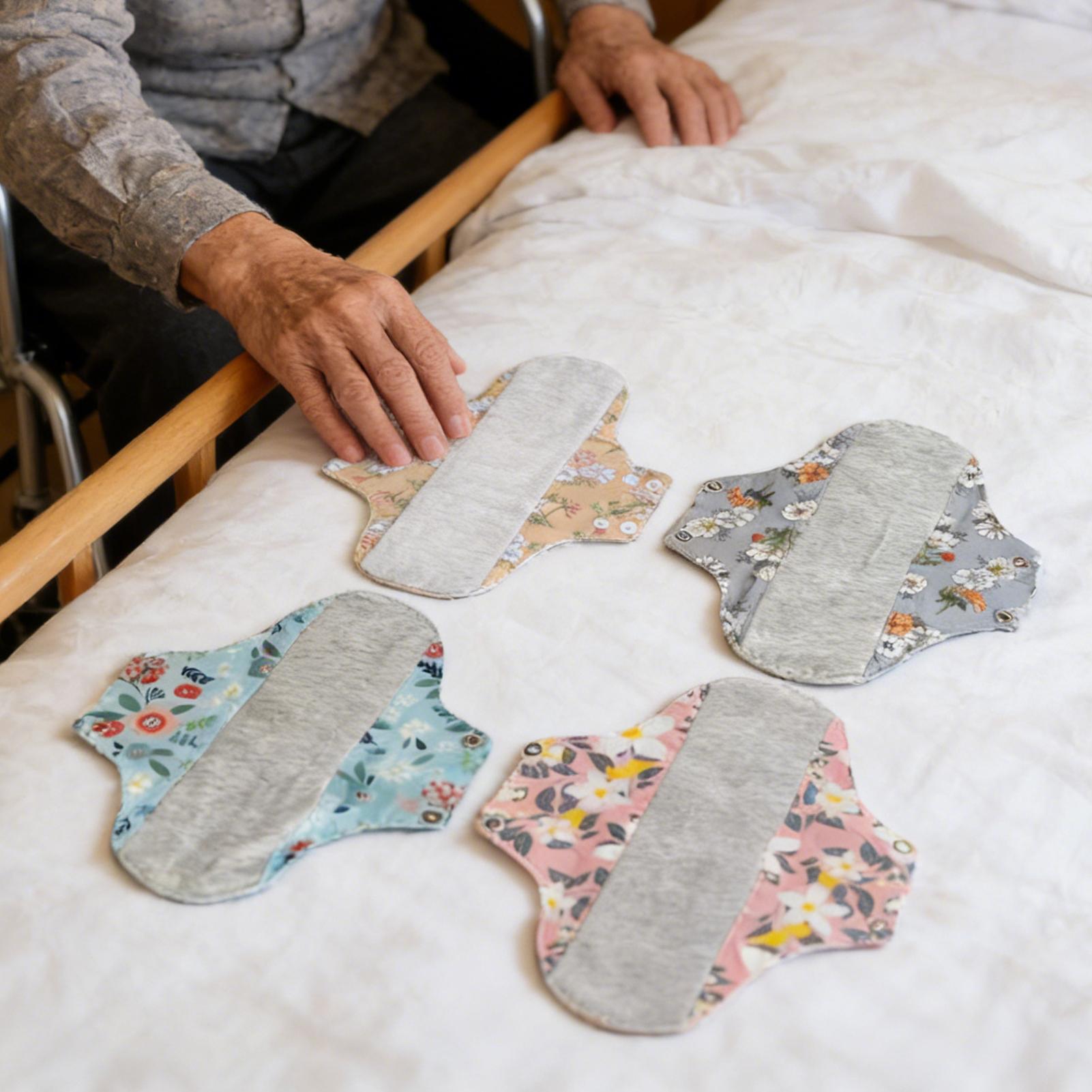 Cloth Pad Reusable - Maandverband 4 stuks Herbruikbare Lekvrije Maandverbanden