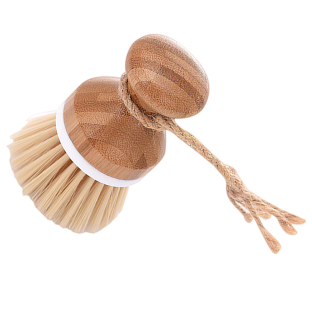 1 stuks potborstel met bamboe  - Dish Brush Bamboo recensie en prijs