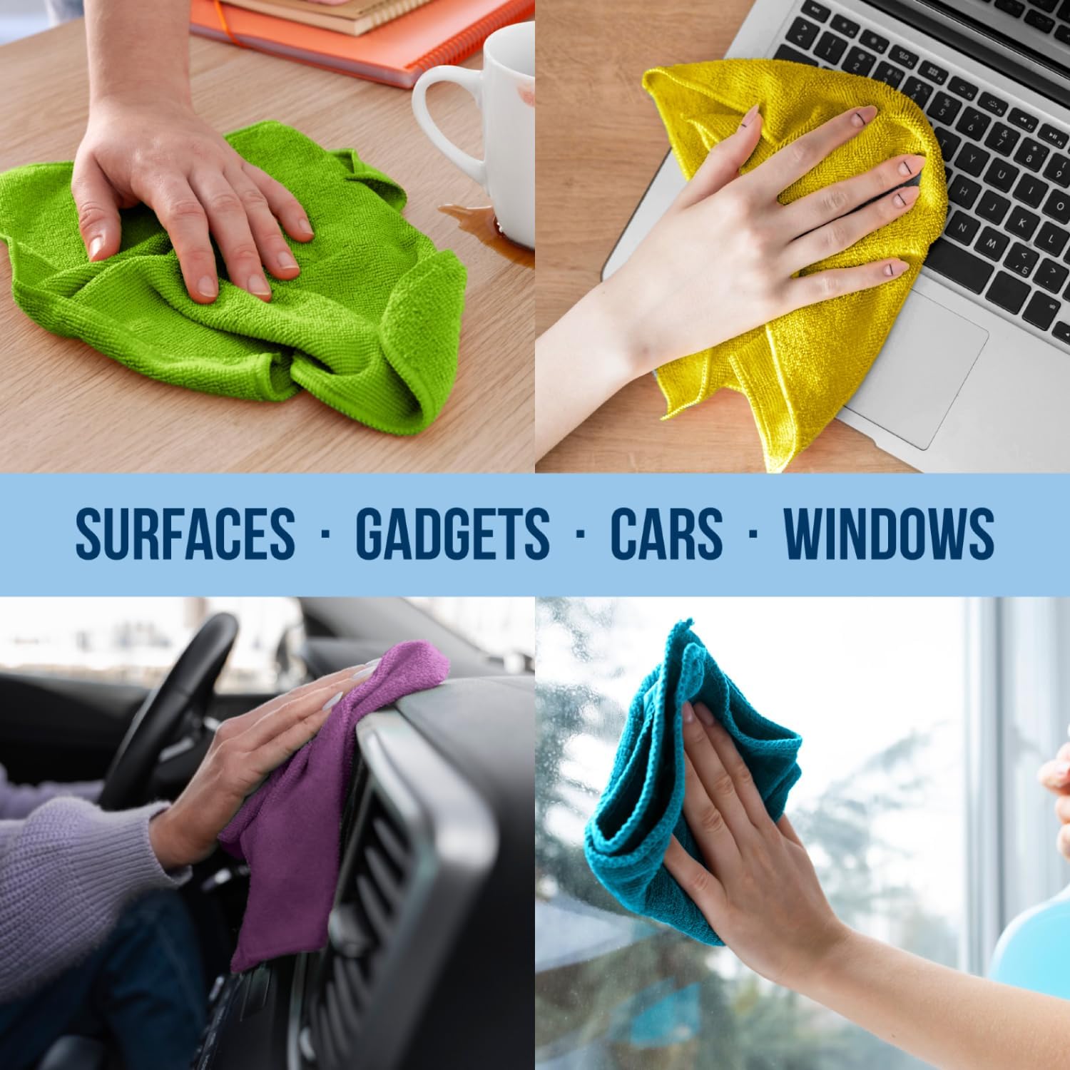 300 stuks microvezel reiniging - Cloth Pad Reusable recensie en prijs
