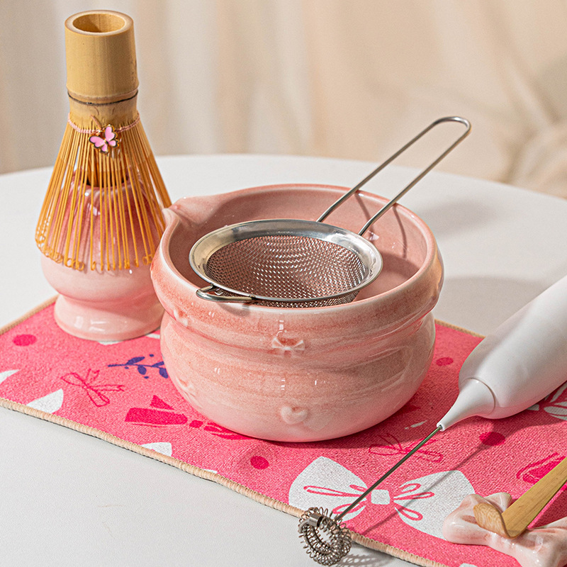 Japanse Matcha Thee Set 8-deli - Dish Brush Bamboo recensie en prijs