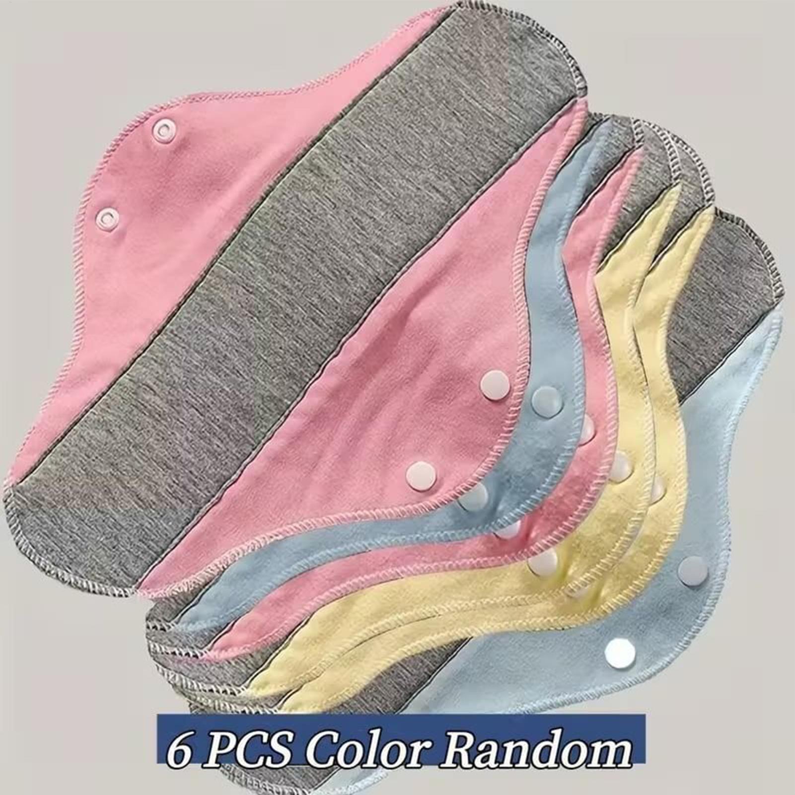 6 stuks wasbare maandverbanden - Cloth Pad Reusable recensie en prijs