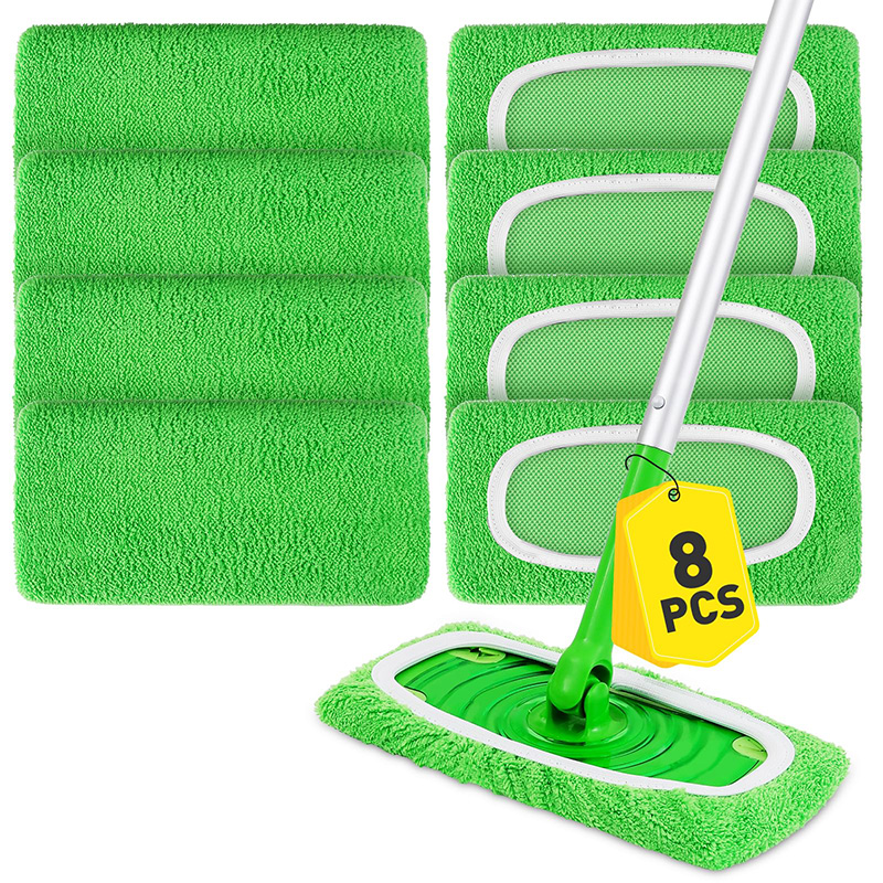 Elastische microvezel dweilver - Cloth Pad Reusable recensie en prijs
