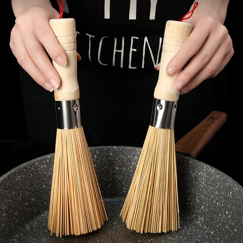 Natuurlijke bamboe potborstel  - Dish Brush Bamboo recensie en prijs